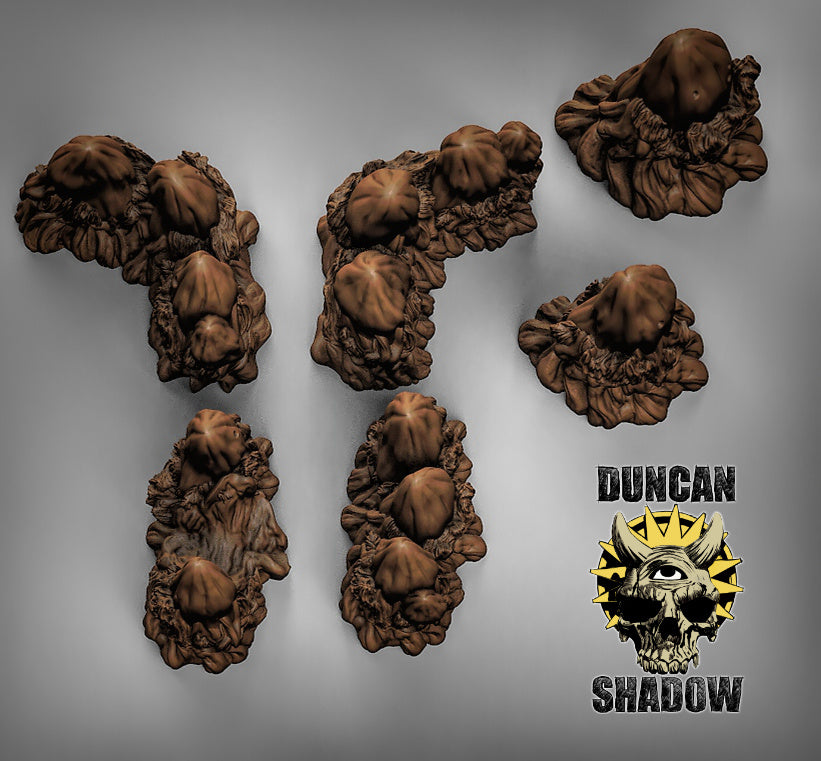 Plant Tower Terrain resin miniature - view 7