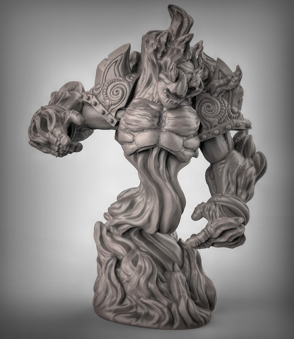 Fire Elementals Resin Miniature for DnD | Tabletop Gaming