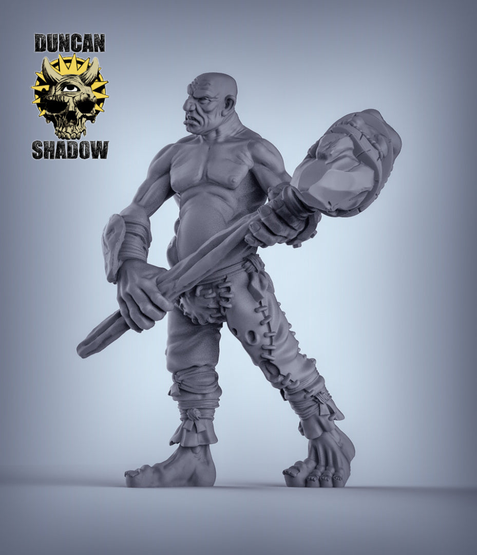 Giant with Hammer Resin Miniature for DnD | Tabletop Gaming