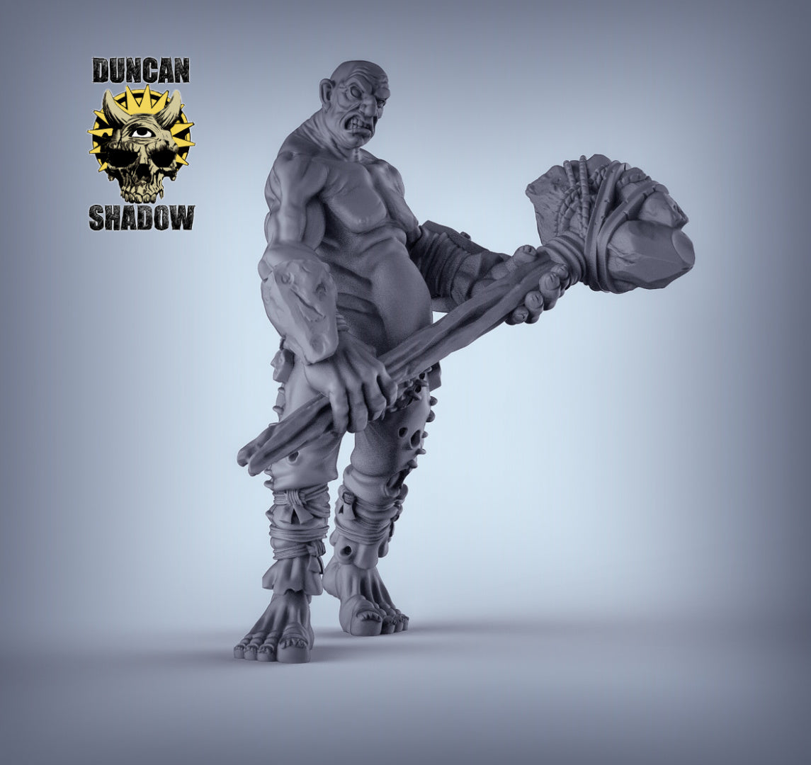 Giant with Hammer Resin Miniature for DnD | Tabletop Gaming