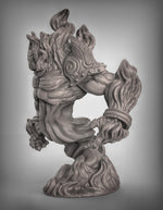Fire Elementals Resin 3D Models for Dungeons & Dragons & Board RPGs