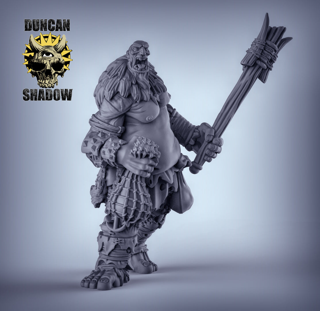 Titan With Club - 8 Inch Tall Resin Model for Dungeons & Dragons & Board RPGs