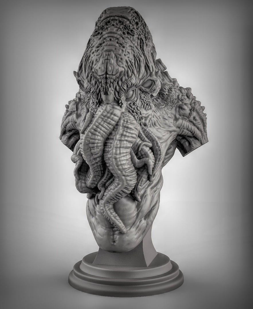 Cthulhu Bust (With Plinth) Resin Model