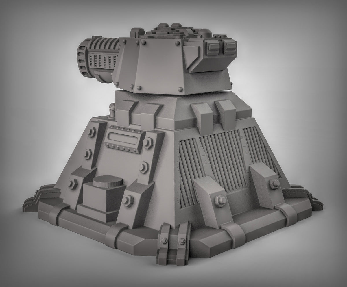 Gun Emplacement Model Kit (7 Options) - Tank Collection for 28mm Miniature Wargames & Terrain