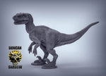 Velociraptors Dinosaur (no feathers) Resin Miniature for DnD | Tabletop Gaming