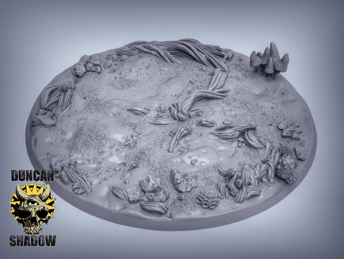 Woodland Base Resin Miniature for DnD | Tabletop Gaming