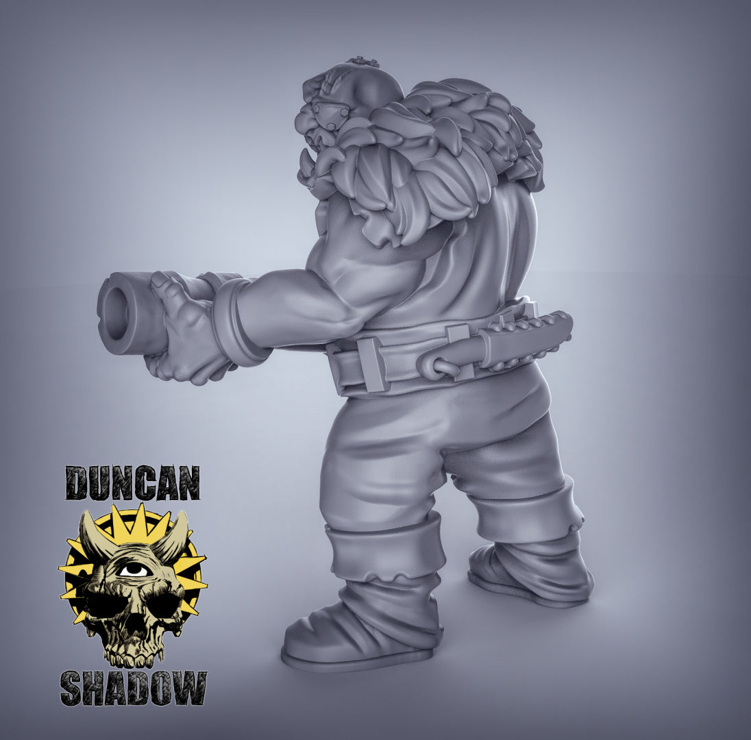 Ogres with Cannons Resin Miniature for DnD | Tabletop Gaming