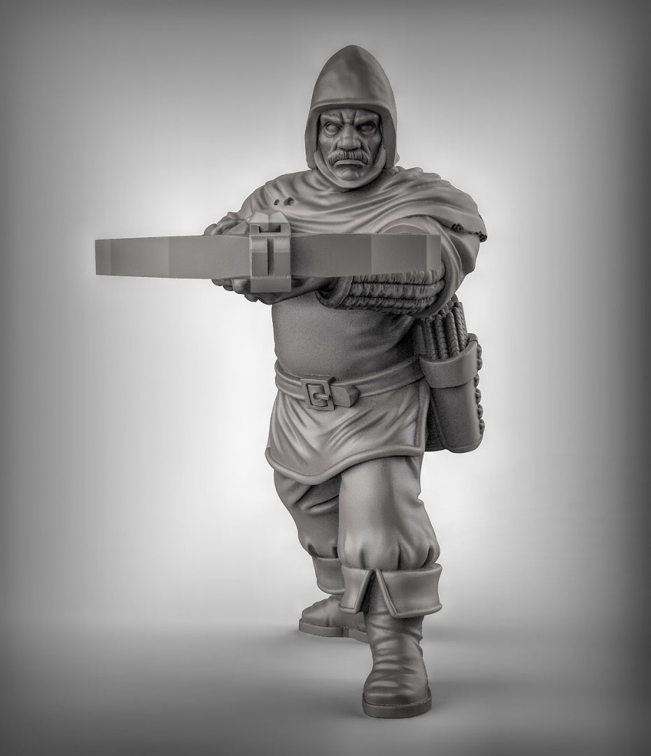 Guards with Crossbows Resin Miniature for DnD | Tabletop Gaming
