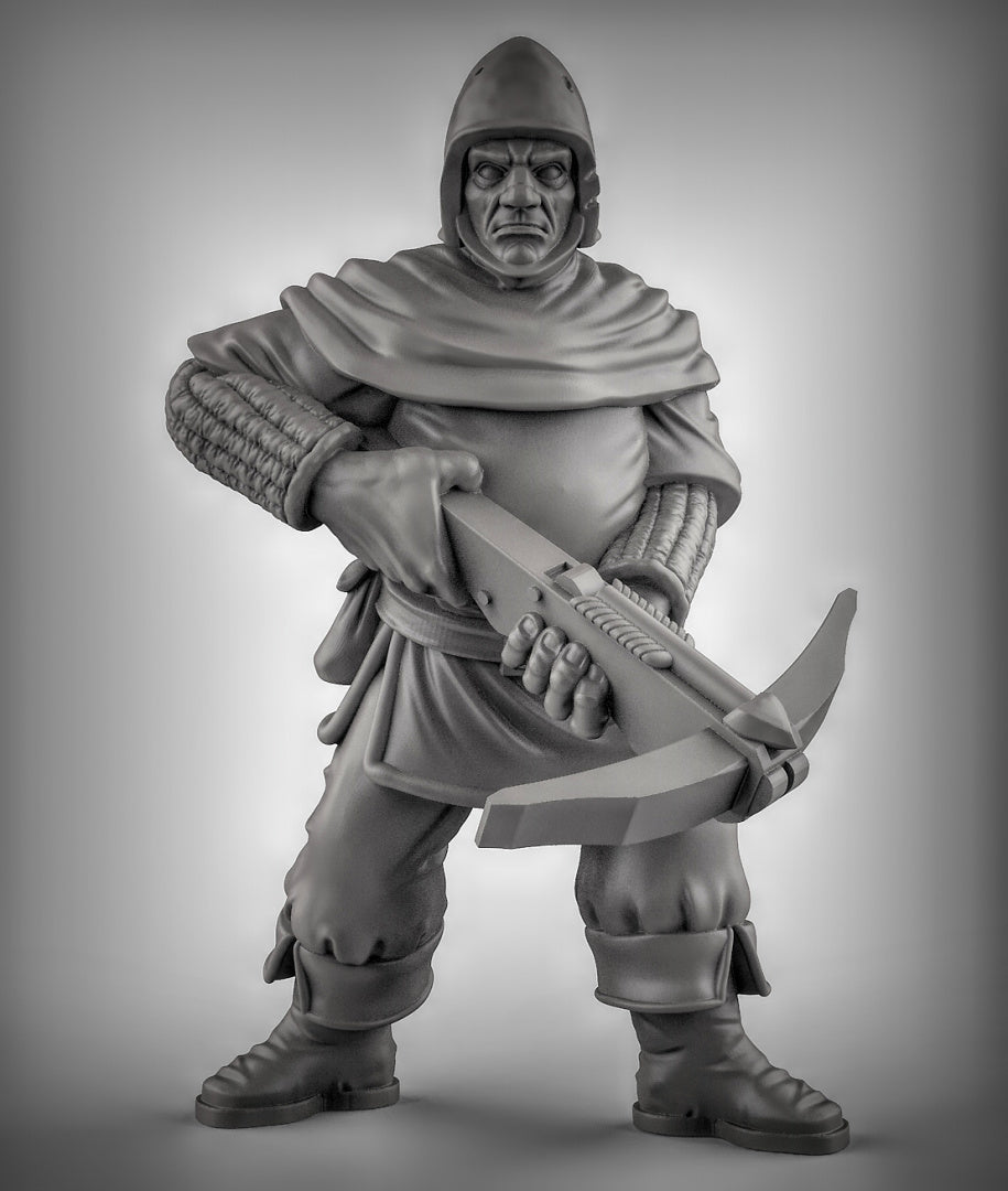 Guards with Crossbows Resin Miniature for DnD | Tabletop Gaming