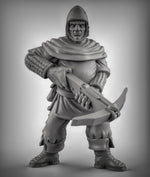 Guards with Crossbows Resin 3D Models for Dungeons & Dragons & Board RPGs
