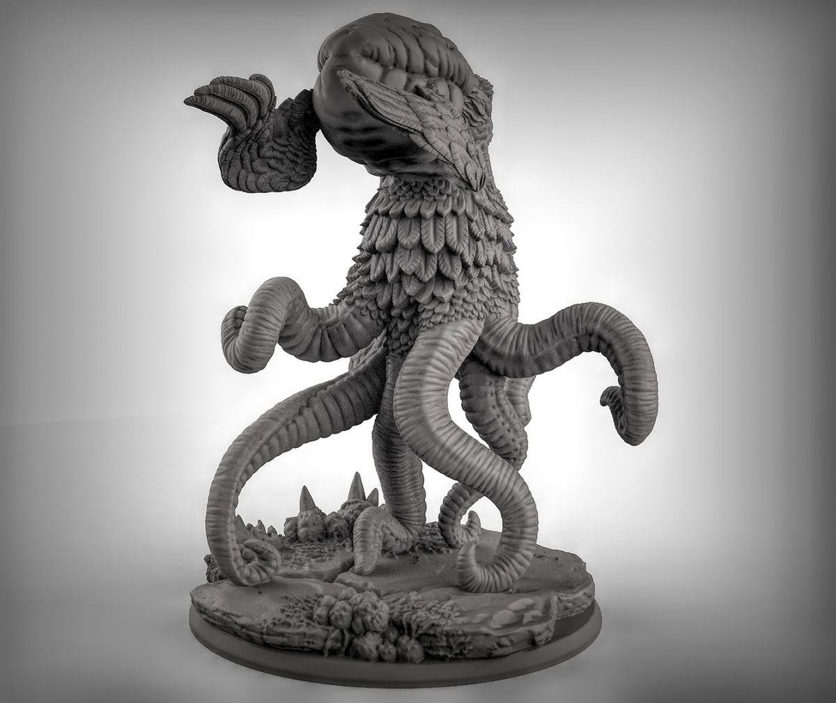 Flying Octopus Resin Model for Dungeons & Dragons | Board RPGs