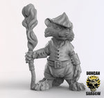 Racoon Folk Druids Resin Models for Dungeons & Dragons & Board RPGs