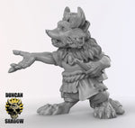 Racoon Folk Druids Resin Models for Dungeons & Dragons & Board RPGs