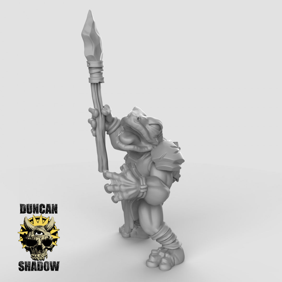 Boggards with spears Resin Miniature for DnD | Tabletop Gaming