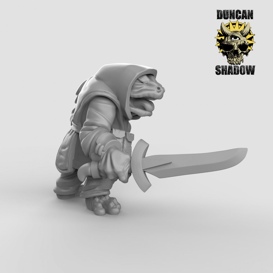 Boggard Rogues Resin Miniature for DnD | Tabletop Gaming