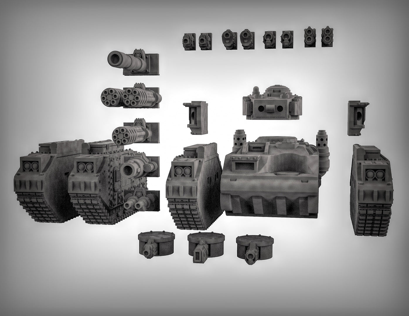 Main Battle Tank Model Kit - Tank Collection for 28mm Miniature Wargam ...