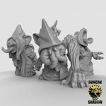 Mousle Mutants Resin 3D Models for Dungeons & Dragons & Board RPGs