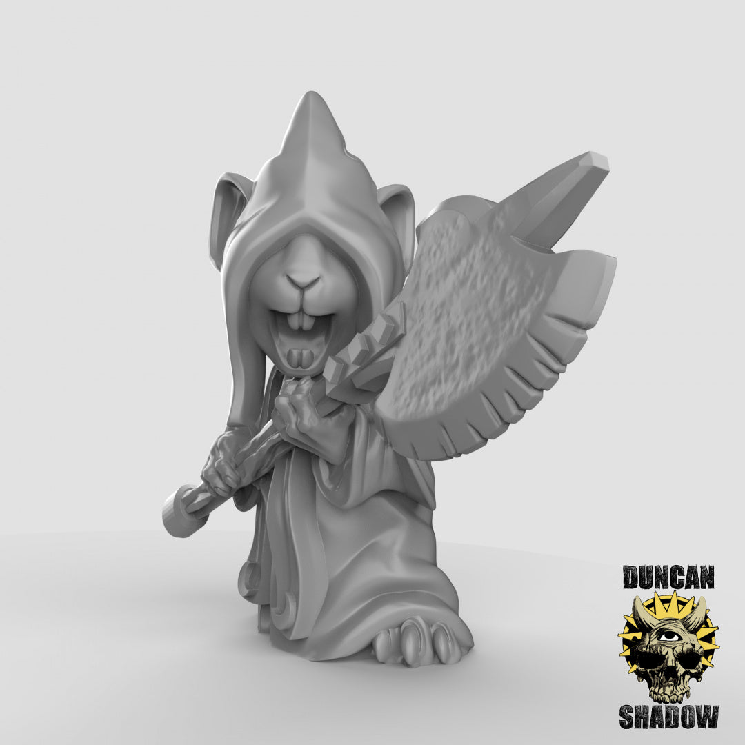 Mousle Cultist Troops Resin 3D Models resin miniature - detail view