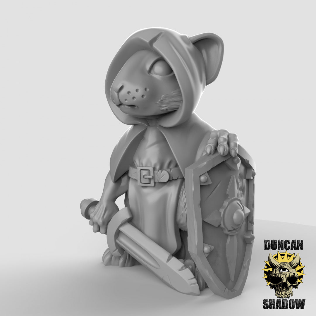 Mousle Rangers Resin 3D Models resin miniature - view 5