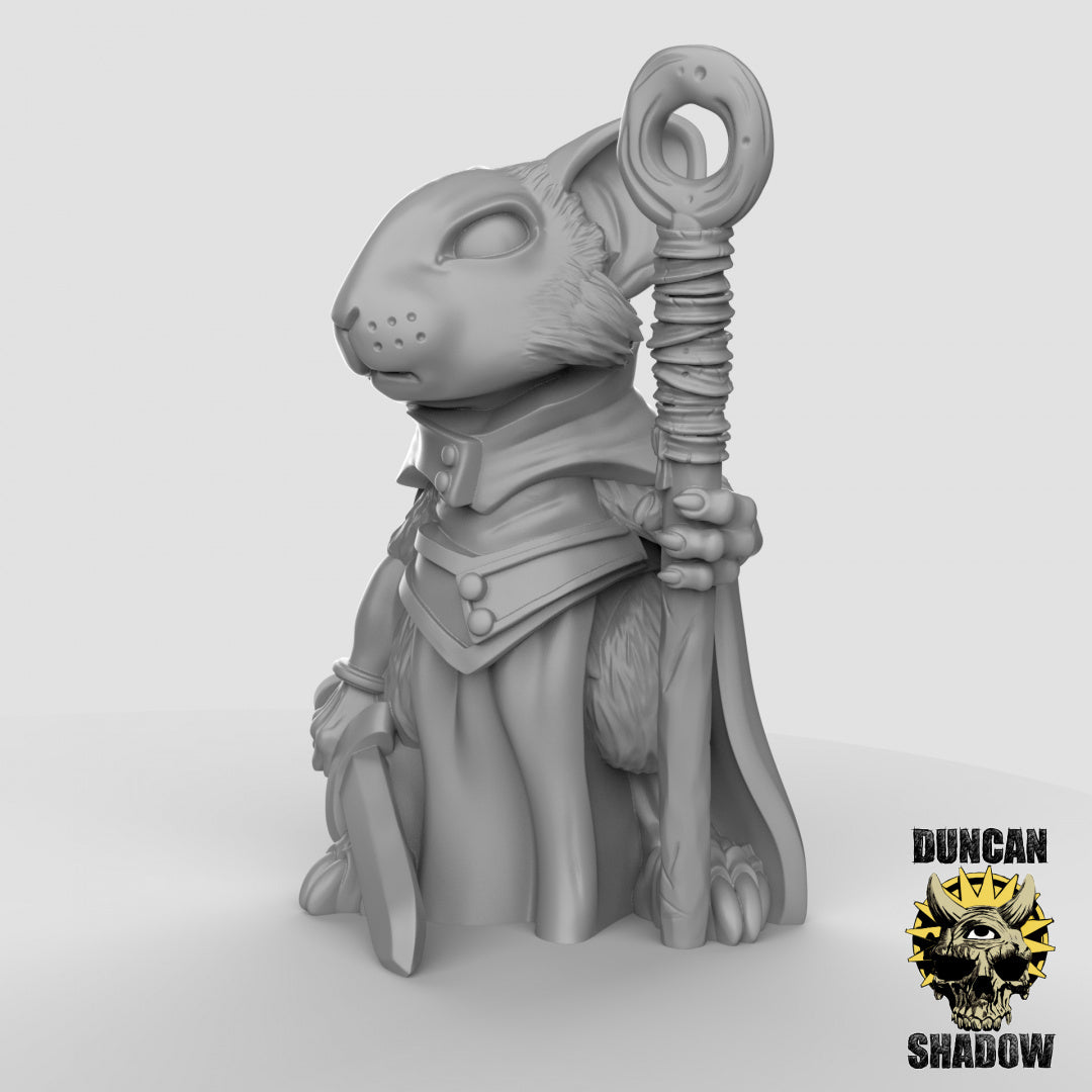 Mousle Sorcerers Resin 3D Models resin miniature - view 7
