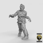 Zombies Resin 3D Models for Dungeons & Dragons & Board RPGs