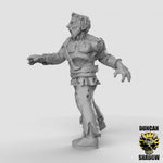 Zombies Resin 3D Models for Dungeons & Dragons & Board RPGs