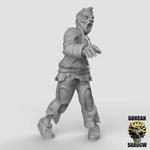 Zombies Resin 3D Models for Dungeons & Dragons & Board RPGs