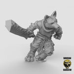 Kitsune Fox Folk Rogues Resin Models for Dungeons & Dragons & Board RPGs
