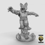 Kitsune Fox Folk Sorcerers Resin Models for Dungeons & Dragons & Board RPGs