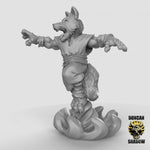 Kitsune Fox Folk Sorcerers Resin Models for Dungeons & Dragons & Board RPGs