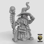 Kitsune Fox Folk Sorcerers Resin Models for Dungeons & Dragons & Board RPGs