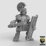 Tortol Fighters Resin Models for Dungeons & Dragons & Board RPGs