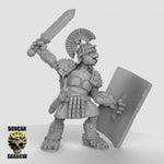 Tortol Fighters Resin Models for Dungeons & Dragons & Board RPGs