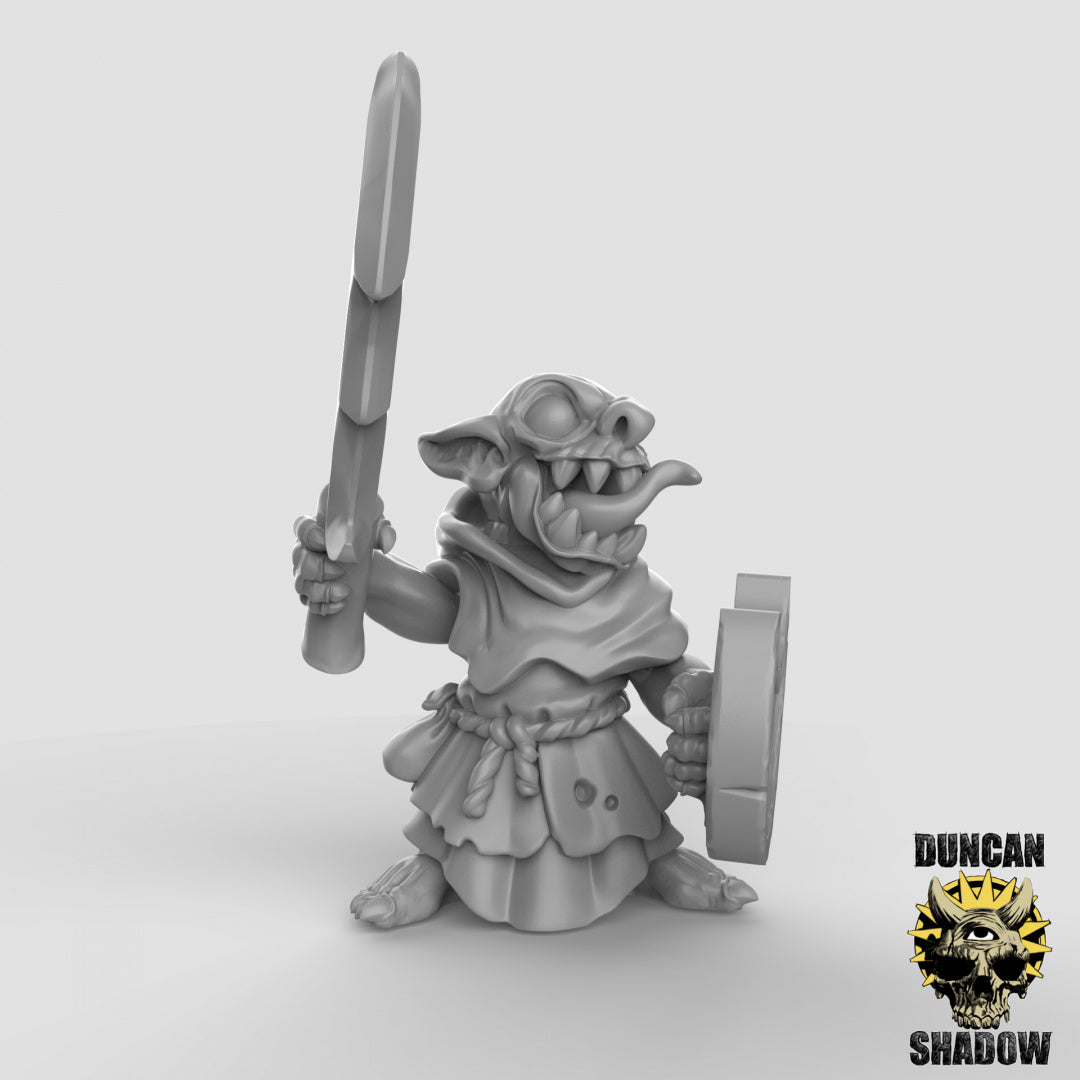 Goblins with Swords Resin Miniature for DnD | Tabletop Gaming