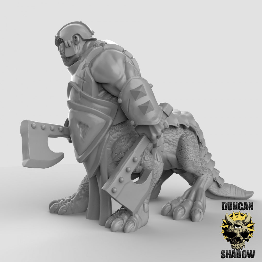 Dragon Ogres (x3) Resin Models for Dungeons & Dragons & Board RPGs