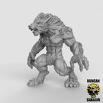 Werewolves Resin Miniature for DnD | Tabletop Gaming