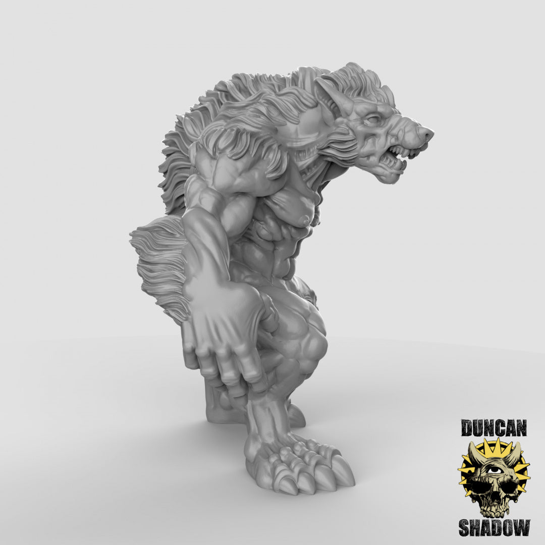 Werewolves Resin Miniature for DnD | Tabletop Gaming