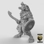 Wolfen Resin Miniature for DnD | Tabletop Gaming