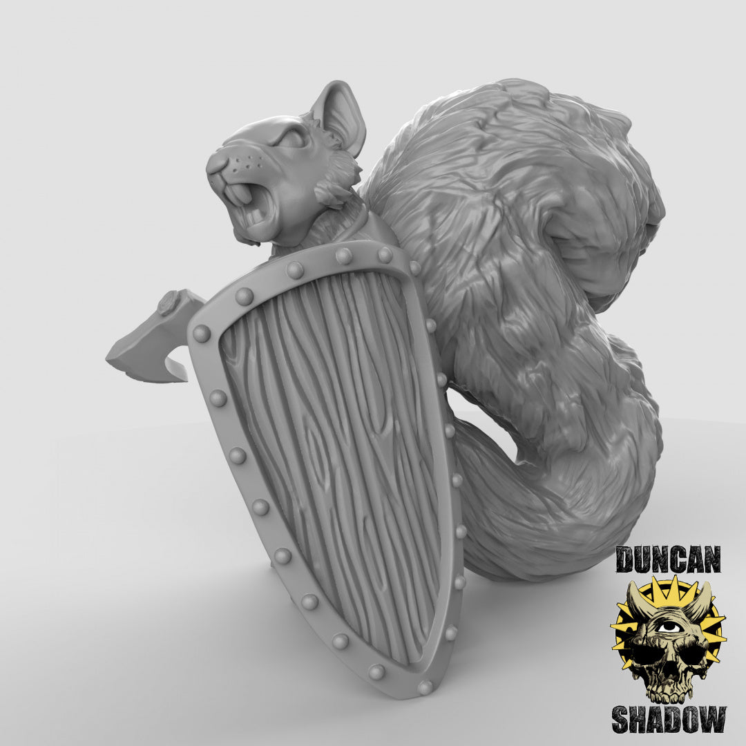 Scurryni Fighters Resin Miniature for DnD | Tabletop Gaming