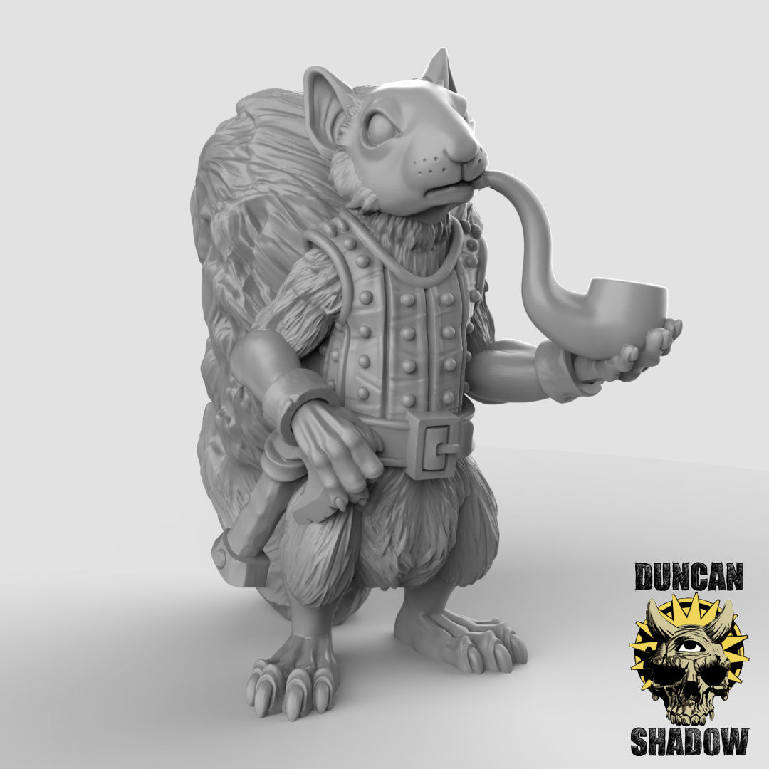 Scurryni Fighters Resin Miniature for DnD | Tabletop Gaming