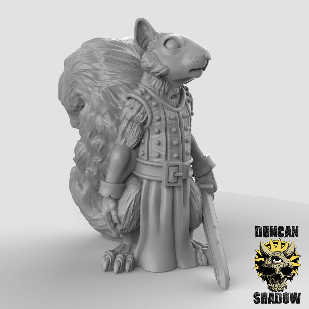 Scurryni Fighters Resin Miniature for DnD | Tabletop Gaming