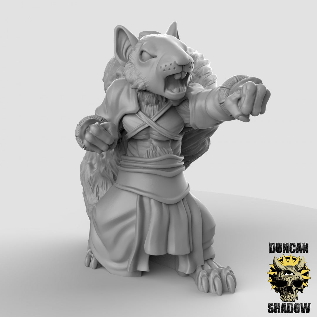 Scurryni Monks Resin Miniature for DnD | Tabletop Gaming