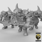 Orc Boss Resin 3D Models for Dungeons & Dragons & Board RPGs