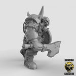 Orc Boss Resin 3D Models for Dungeons & Dragons & Board RPGs