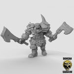 Orc Boss Resin 3D Models for Dungeons & Dragons & Board RPGs