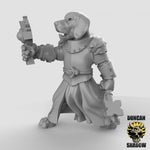 Beagle Clerics Resin 3D Models for Dungeons & Dragons & Board RPGs