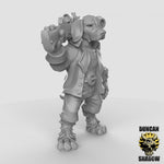 Beagle Gunslingers 3D Models for Dungeons & Dragons & Board RPGs by Duncan Shadow