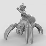 Goblin Spider Riders Resin 3D Models for Dungeons & Dragons & Board RPGs