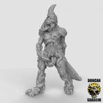 Plague Demons with Swords Resin Models for Dungeons & Dragons & Board RPGs