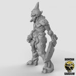 Plague Demons with Swords Resin Models for Dungeons & Dragons & Board RPGs